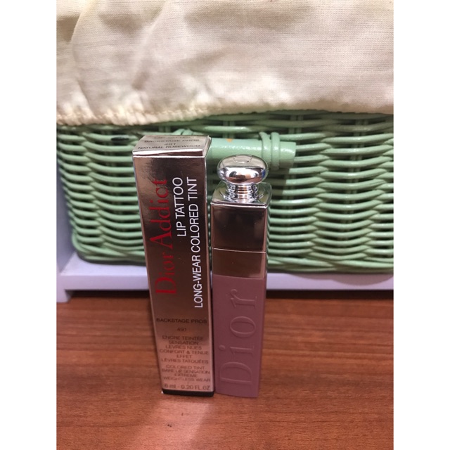 Preloved dior lip tattoo natural rosewood