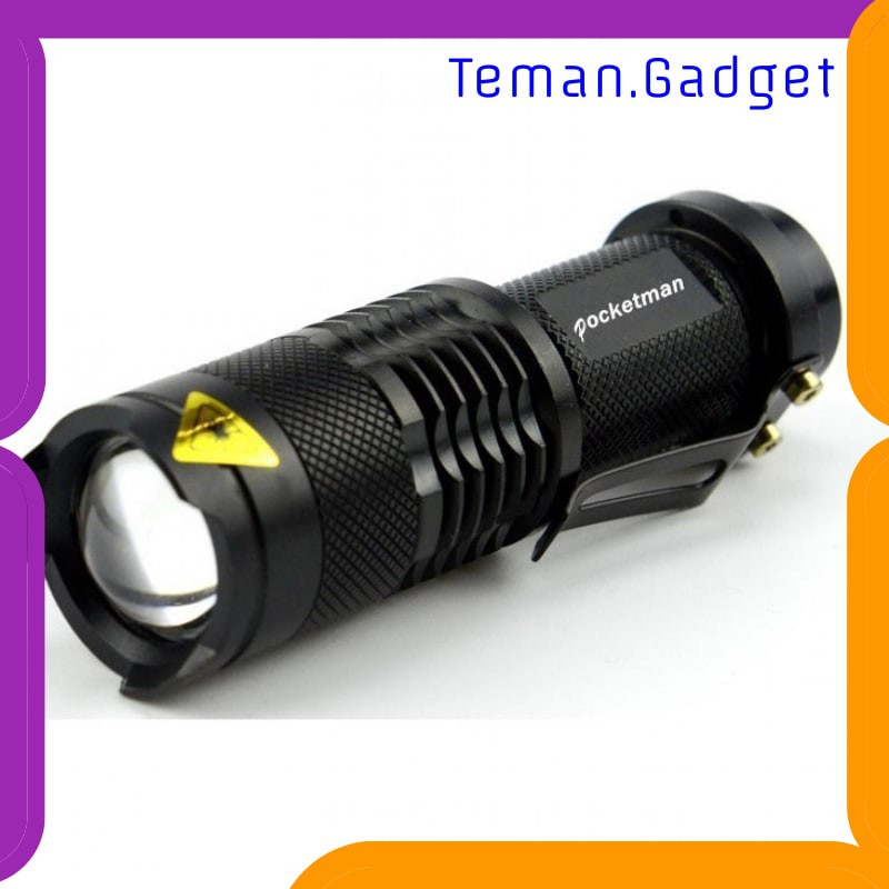 TG-IE102 TaffLED Senter LED 2000 Lumens Waterproof Pocketman P1