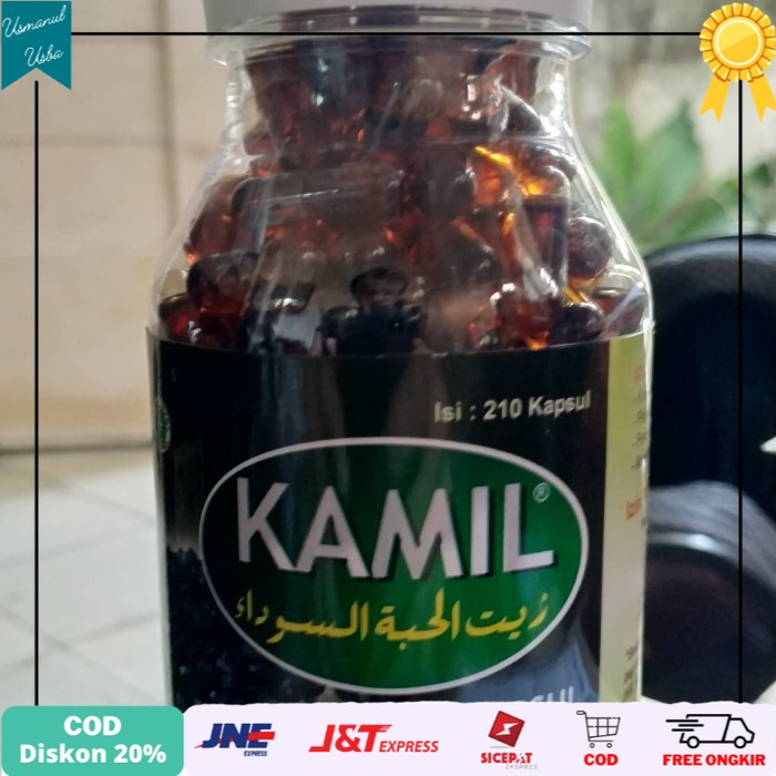 

❤COD❤ Kamil kapsul minyak jinten isi 210