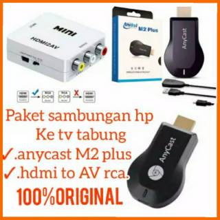 HDMI TO AV HDMI2AV HDMI TO RCA SAMBUNGAN HDMI COMVERTER