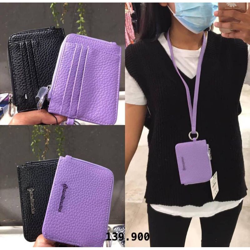 Jastip Card Holder Dompet Kartu Stradivarius Terbaru