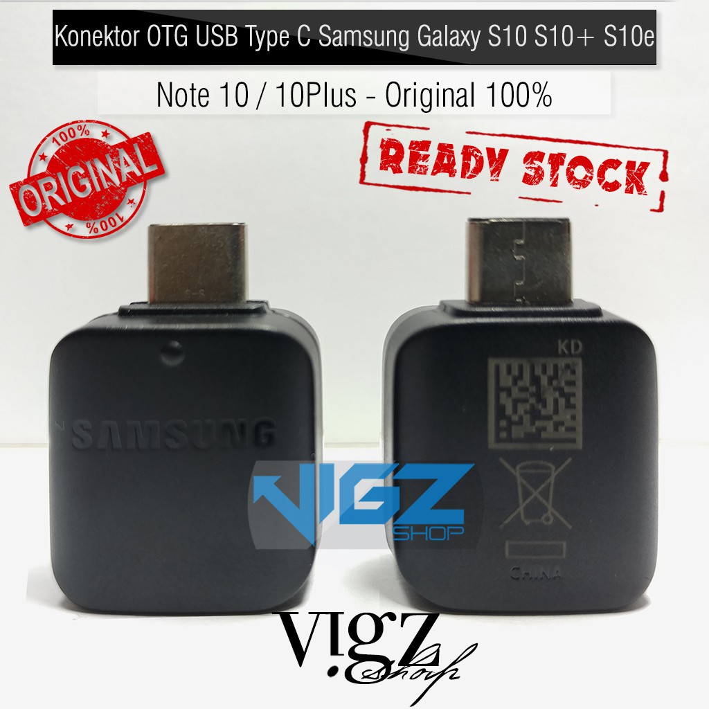 Konektor OTG Type C Samsung Galaxy S8 S9 S10 10 Plus Original 100%