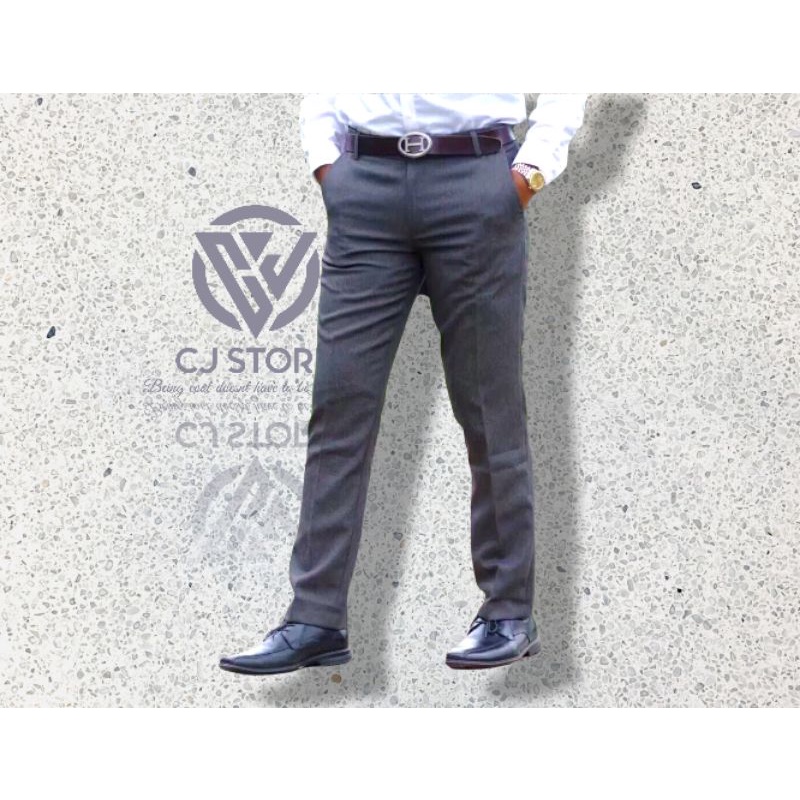 Celana panjang formal/kantoran/kerja/slimfit/skinny/pria/cowok