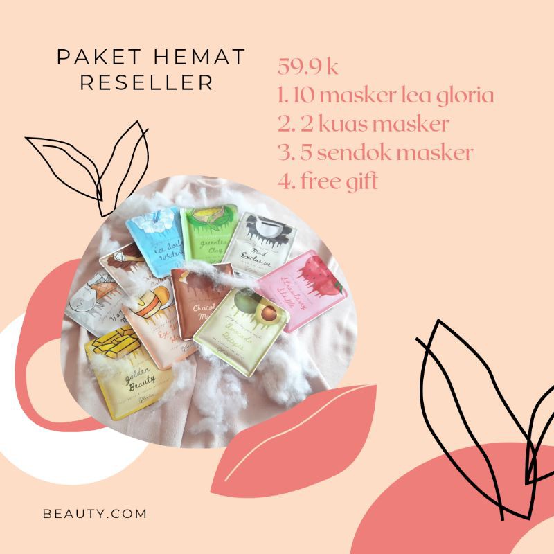 Paket Reseller Masker Organik