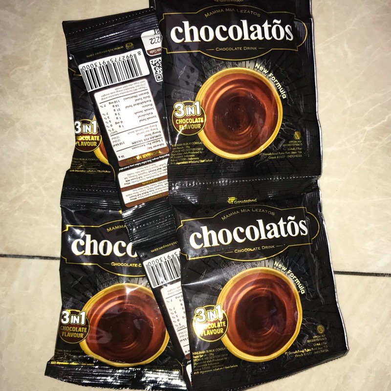 

CHOCOLATOS BUBUK SASHET / minuman cokelat / mamma mia lezatos / chocolatos murah solo