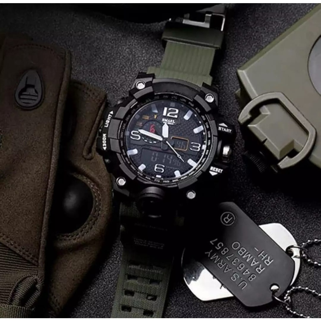 JAM TANGAN QQ RUBER ANTI AIR LIMITED/Q&Q JAM TANGAN DIGITAL SPORT PRIA/QQ WATCH WATER RESIST TITIK D