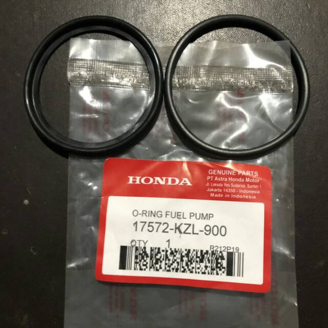 Seal Oring Fuel Pump Fuelpump Honda Beat FI Vario 125 Scoopy Spacy F1