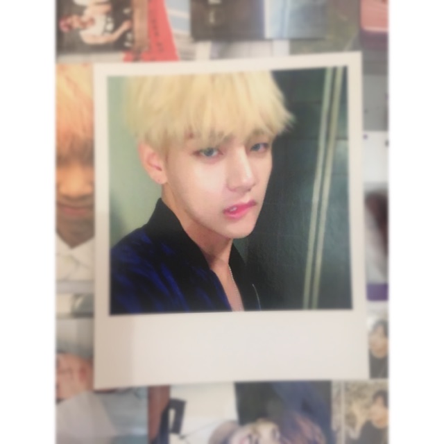 V BTS Official Polaroid Wings