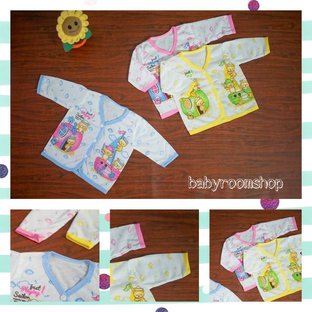 1 Lusin Baju Bayi Lengan Panjang