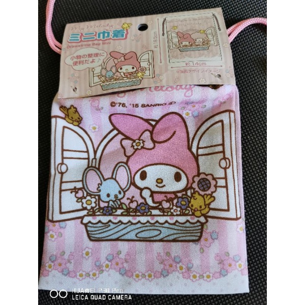 tas serut kecil my melody/my melody bag