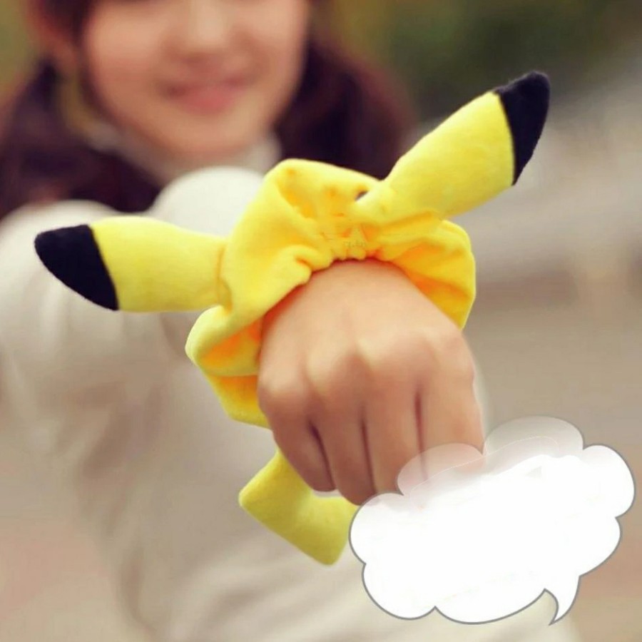 Pokemon scrunchie / pikachu ikat rambut