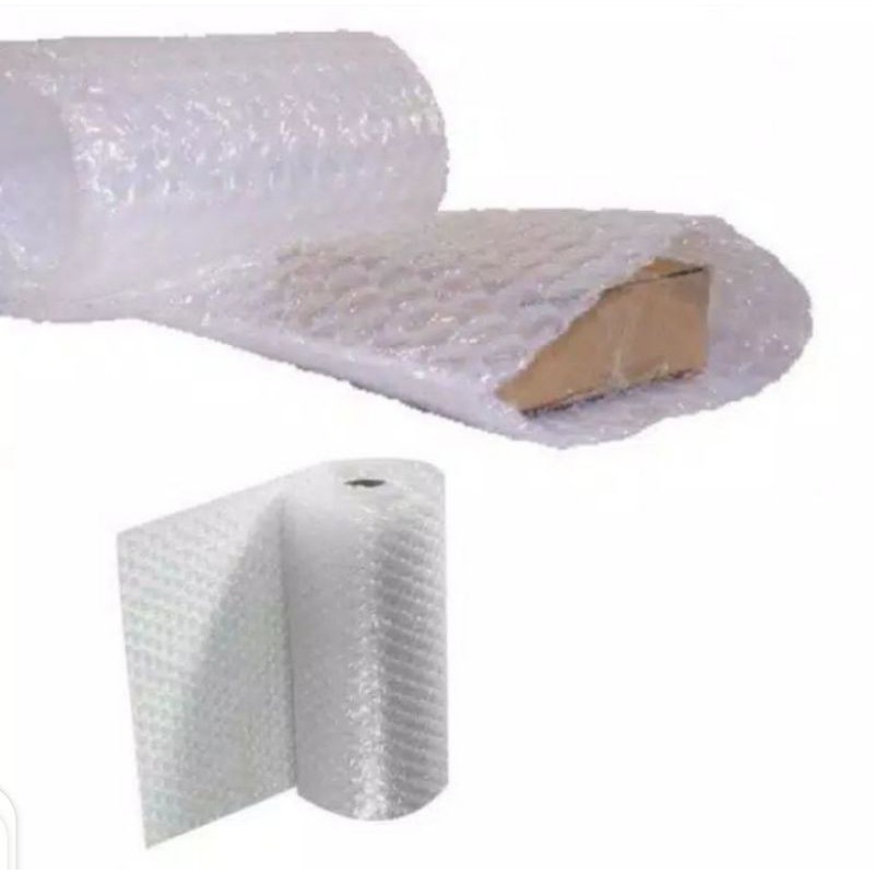 

Tambahan bubble wrap untuk packing