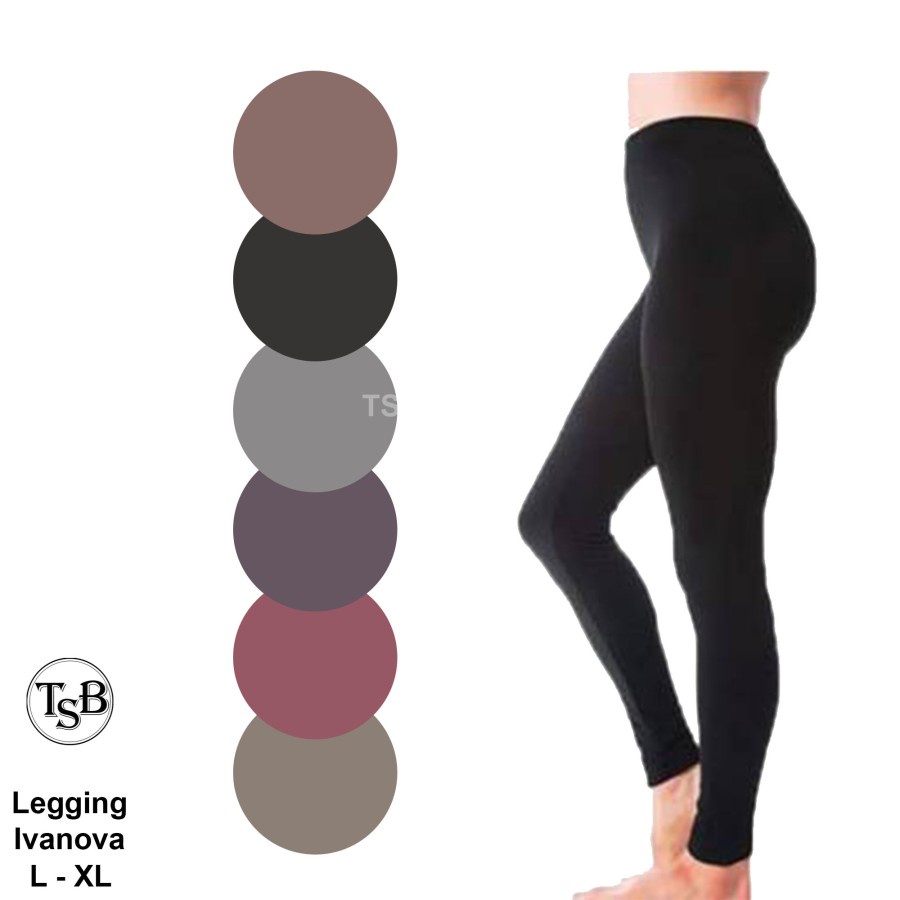 LEGGING IVANOVA CELANA LEGING PANJANG WANITA KAOS WARNA SIZE L XL XXL PREMIUM POLOS HARGA GROSIR