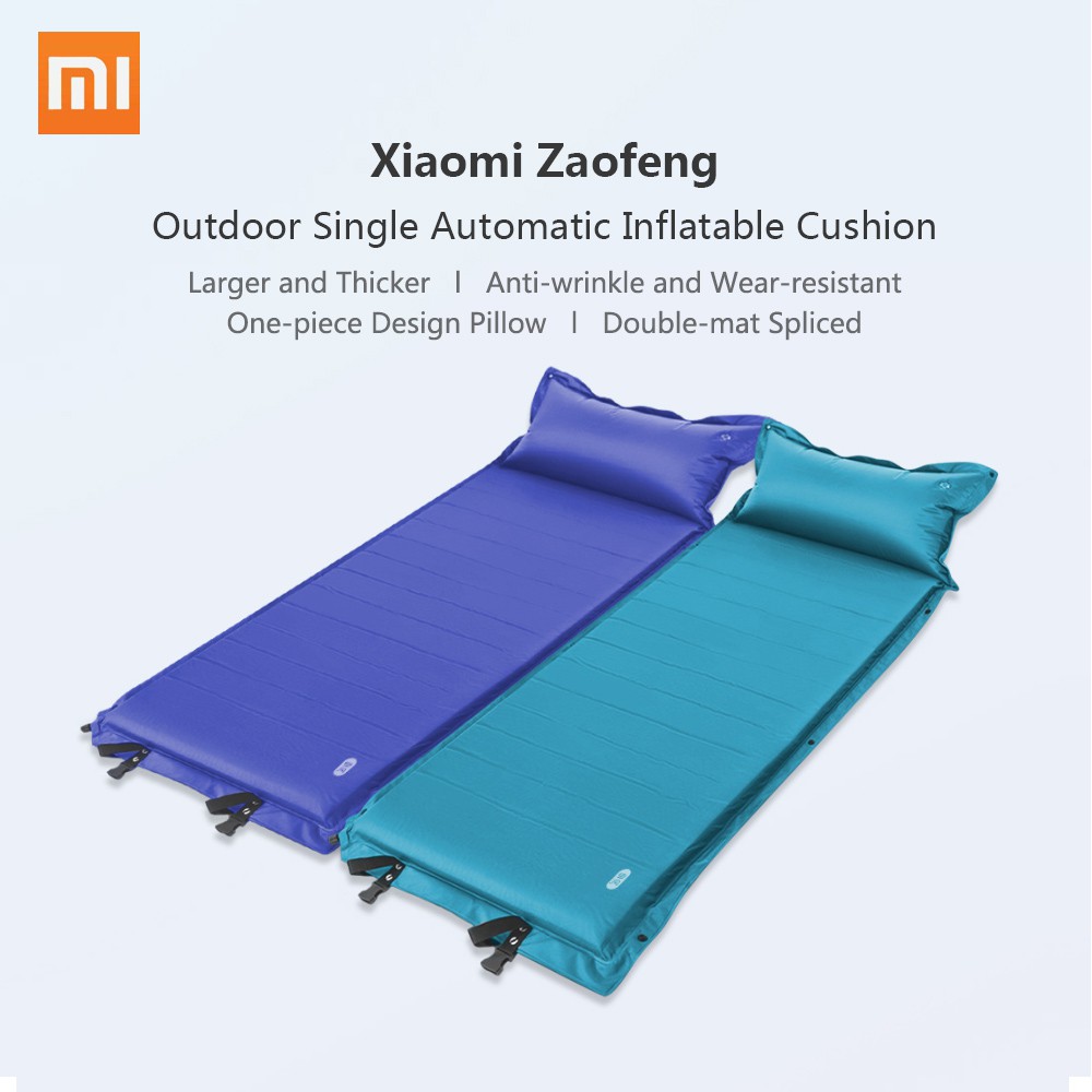Xiaomi Zaofeng Sleeping Bag Tiup Otomatis Untuk Camping Shopee Indonesia