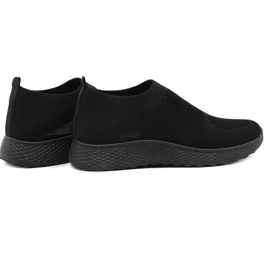 Yedam Sepatu Sneakers Wanita Import Sport Shoes Slip On Hitam 673 –NLA.09Ap22n