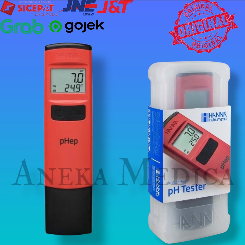 New PH meter with temperature hanna HI 98107