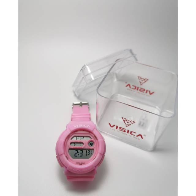 Jam tangan digital Sporty Anak dan remaja water Resist Visica 6242