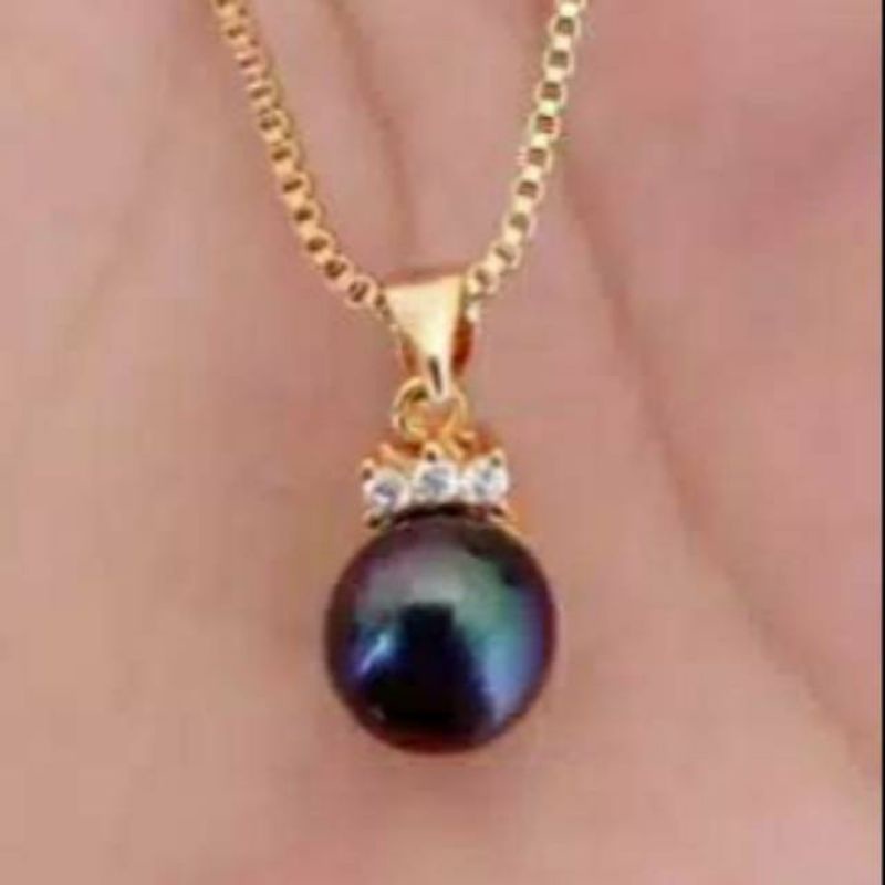 kalung mutiara asli lombok kalung mutiara tawar perhiasan kalung terbaru