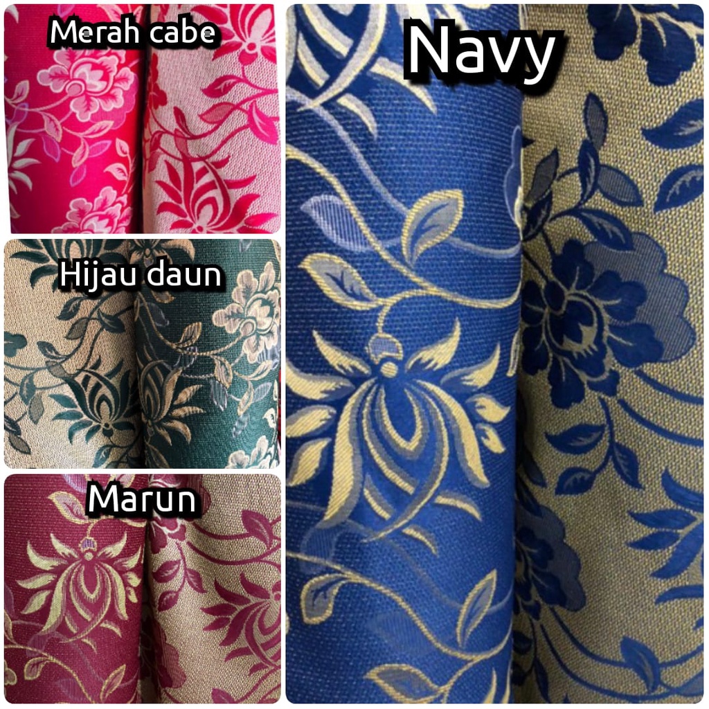 KAIN SOFA MOTIF  // KAIN KURSI METERAN // KAIN KURSI SOFA // KAIN KURSI TIMBUL