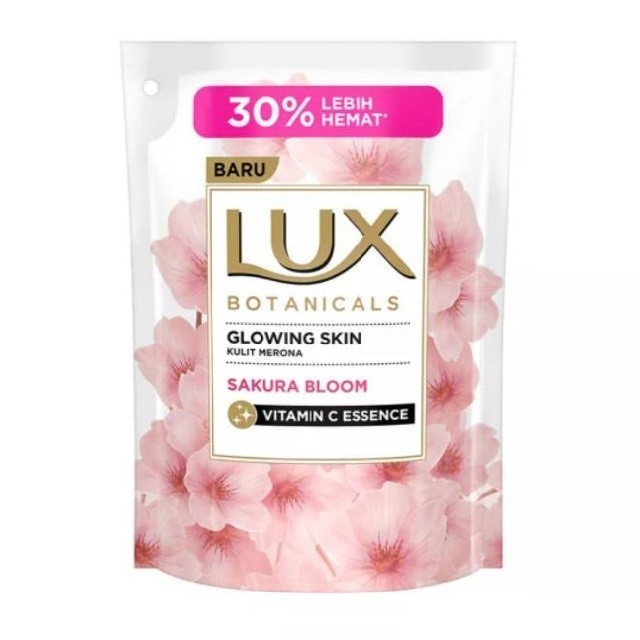 sabun mandi cair lux sakura bloom pouch 400