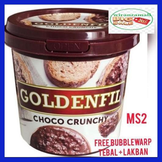 

23Qwe2- Promo Goldenfill Selai Chocomaltine 1Kg Original Chocolate Choco Crunc 9Yk9Kji-