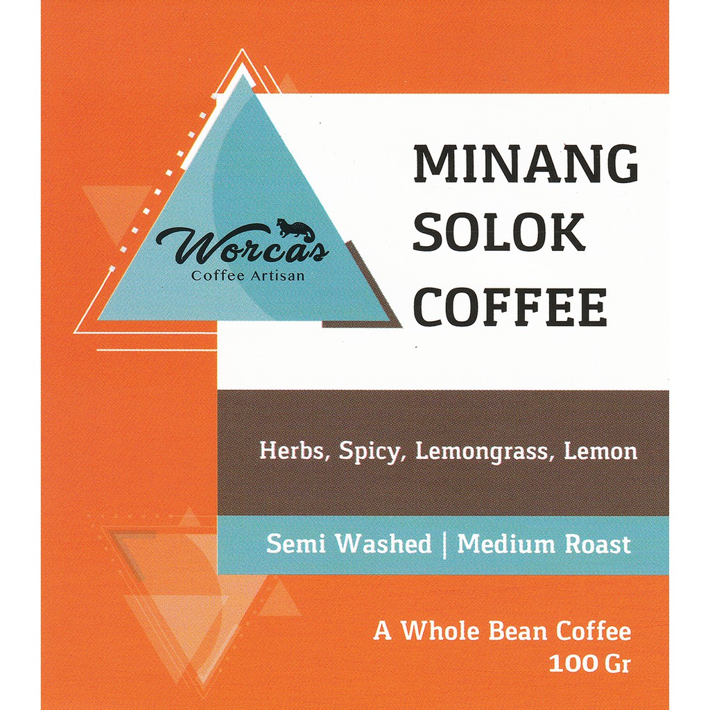 

WORCAS Kopi Arabika Minang Solok 100 Gram - Medium Roast