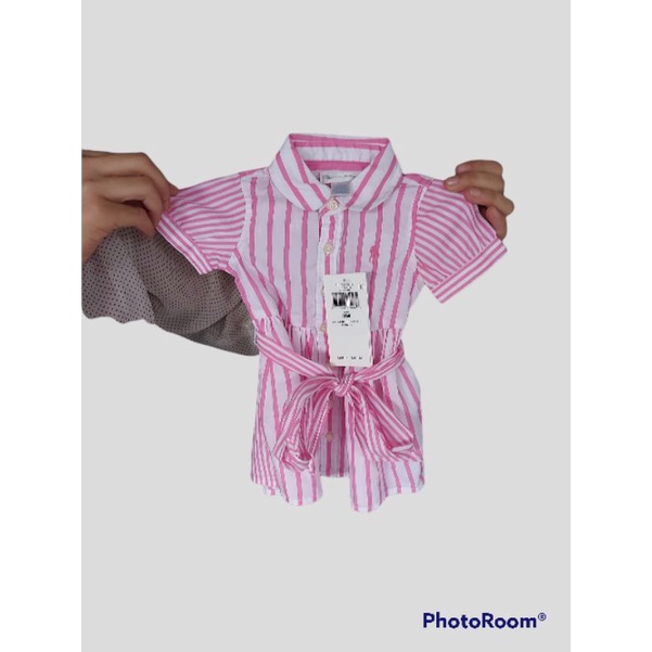 DRESS ANAK R*LPH LAUREN/POLO LENGAN PENDEK DAN PANJANG