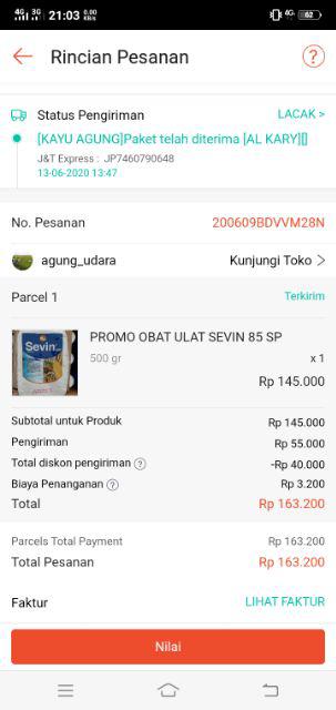 Promo Obat Ulat Sevin 85 Sp