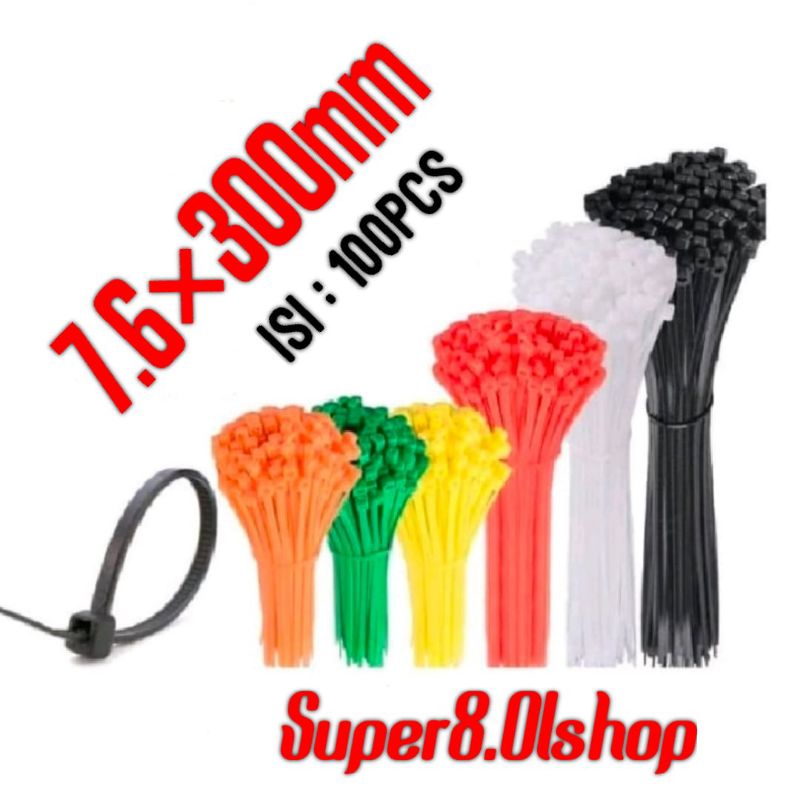 Kabel Ties/INSULOCK/INSULOK/Cable Ties 7.6x300MM⭐ Super8⭐