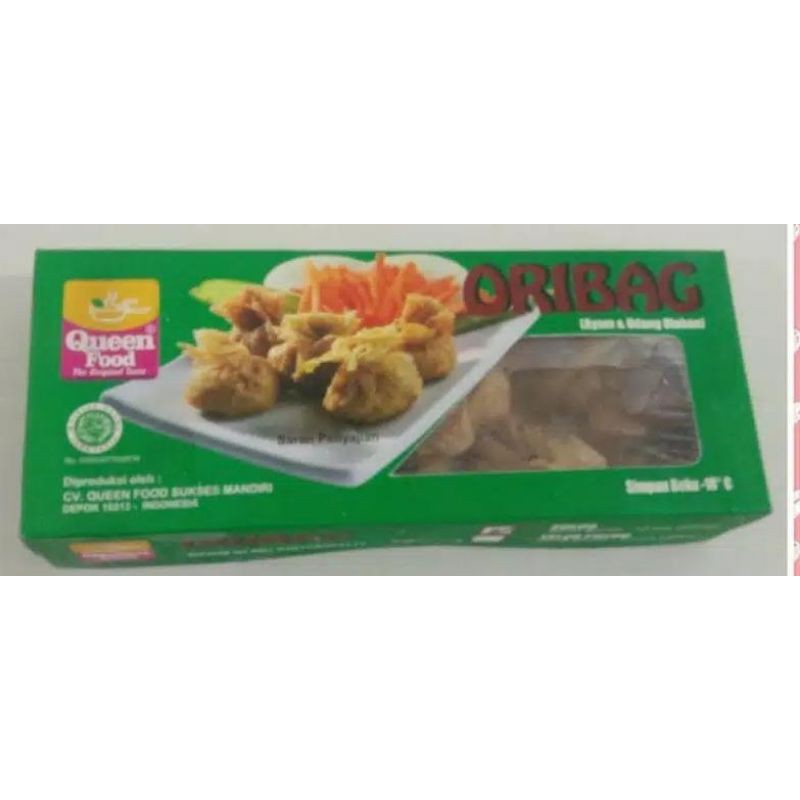 

Queen Food Ori Bag isi 10 Pcs 200 Gram