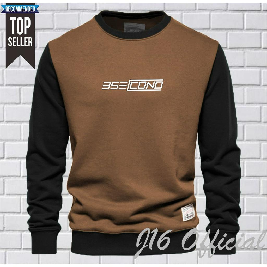 3ESCO CREWNECK Jaket Distro Sweater Oblong Pria Wanita FLEECE TEBAL PREMIUM