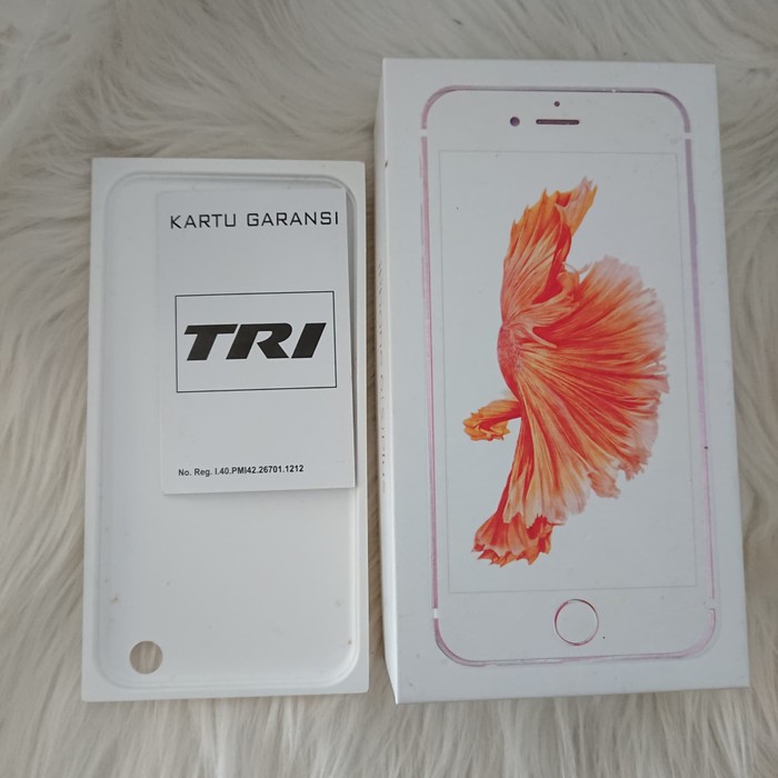 

Dus Box Iphone 6s plus lengkap surat