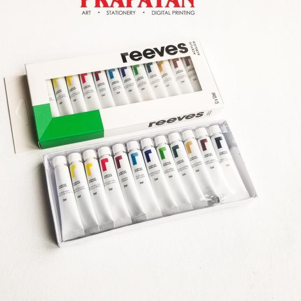 

✱ Cat Akrilik Reeves / Acrylic Paint set 12 warna ✈