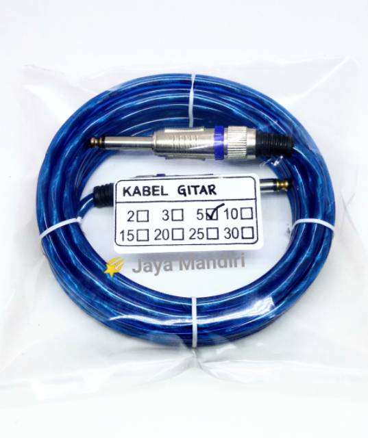 KABEL GITAR JACK LURUS MAKITA 5METER / JACK CANARE