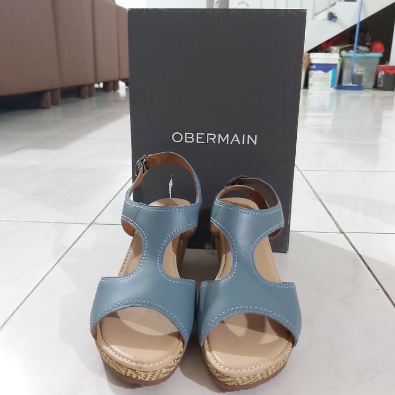 sepatu obermain  - obermain women wedges shoes