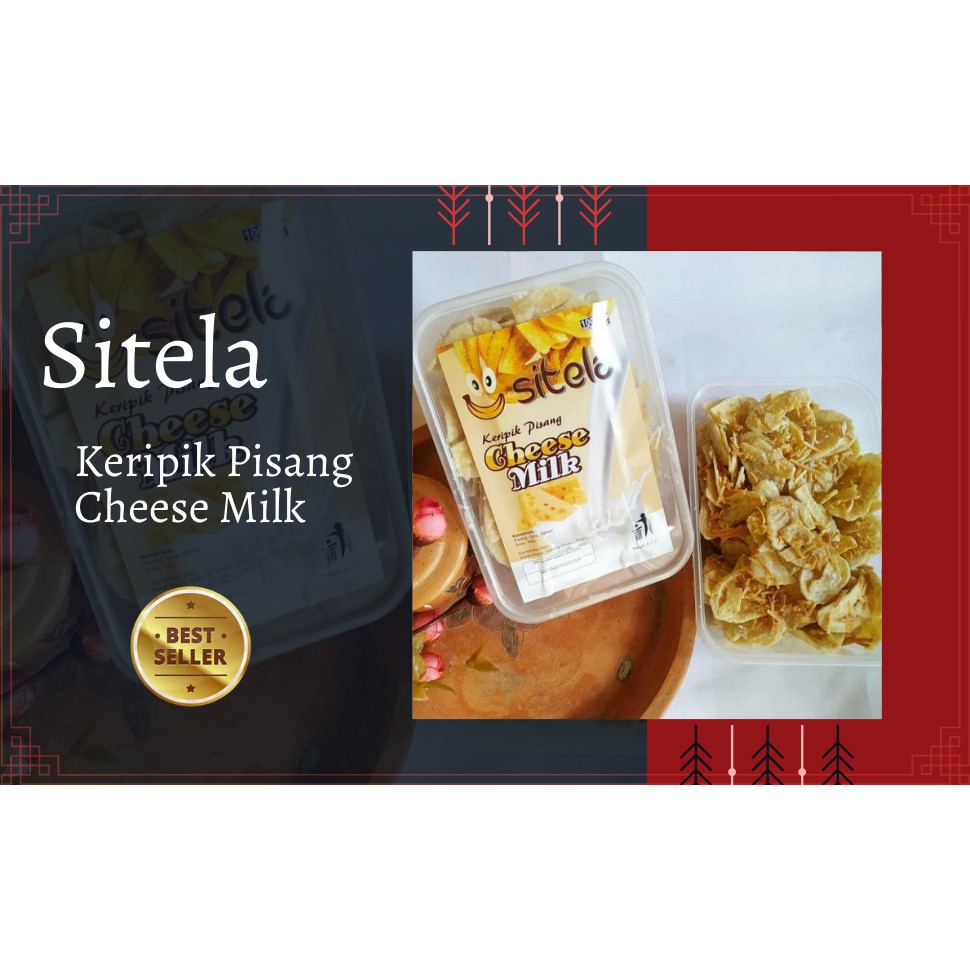 

Sitela Pisang Lumer Cheese Milk / Sitela Cheese Milk / Pisang lumer Murah / Keripik Pisang Sitela