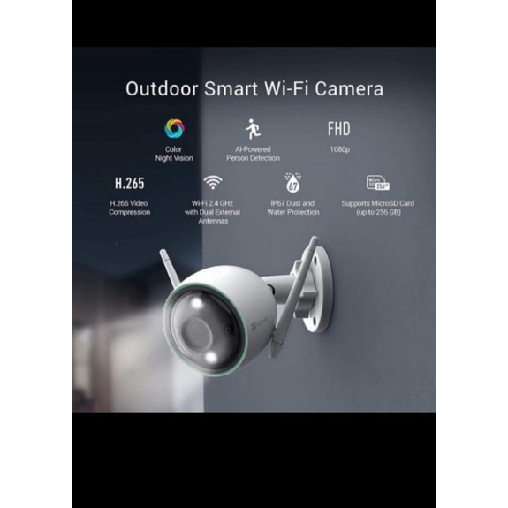 Kamera Keamanan Ezviz C3N 1080p HD