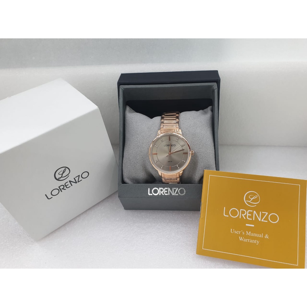 Jam Tangan Wanita Lorenzo 7118 L Original Garansi