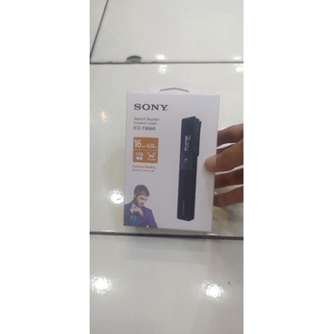 Sony Icd Tx-660 Voice Recorder Stereo