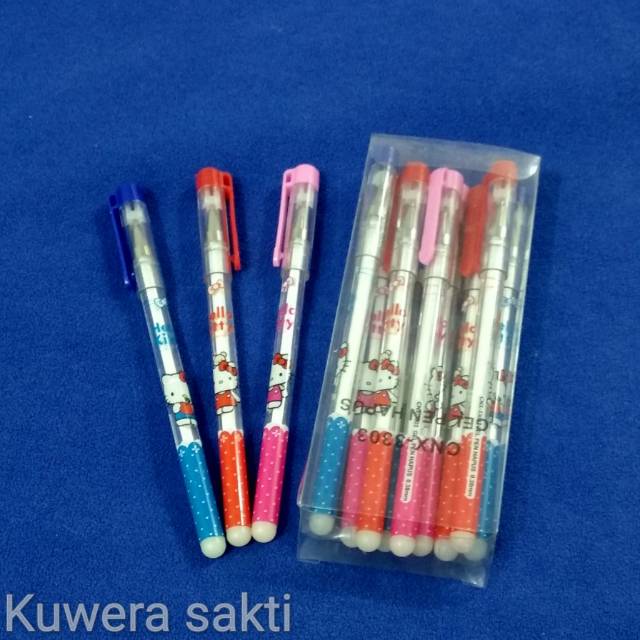 

Pulpen Hapus Hello Kitty (per lusin)