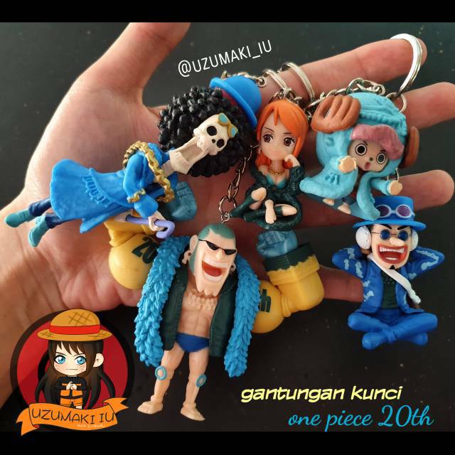 Gantungan kunci one piece 20th