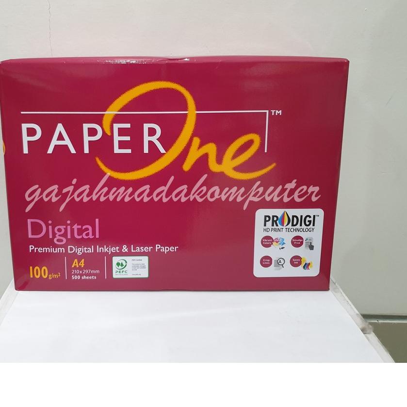 

✴ Kertas HVS A4 isi 500 lbr 100 gr 100 gsm 100gsm 100gram PAPER ONE ™