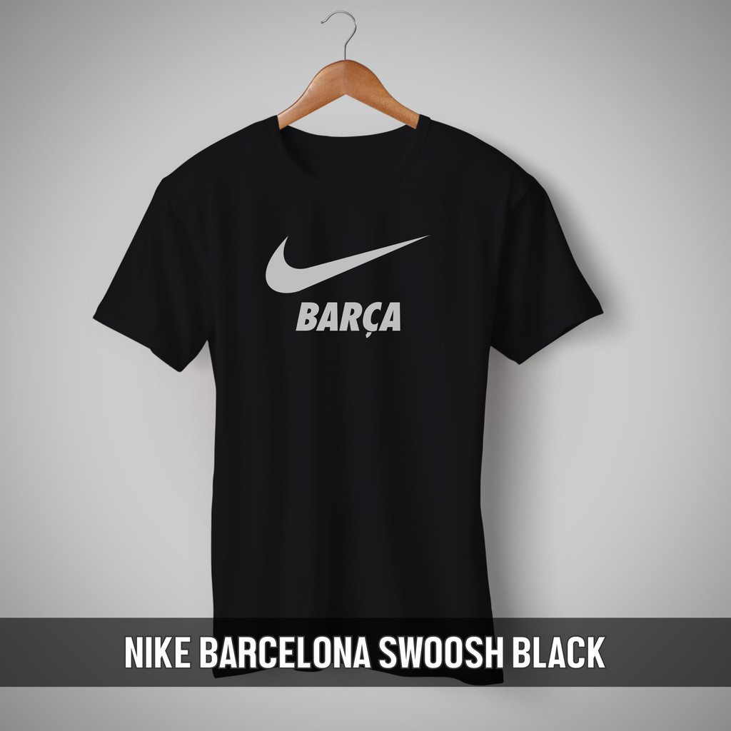 KAOS BIG SIZE BARCA - GLOW IN COTTON COMBED 30S -HIGH QUALITY -KUALITAS DISTRO -SGF