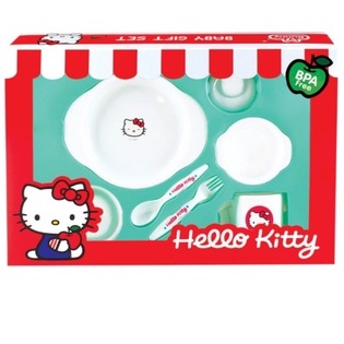 LUSTY BUNNY MURAH FEEDING SET TEMPAT MAKAN BAYI SATU SET PIRING SENDOK GARPU GIFT SET NEWBORN