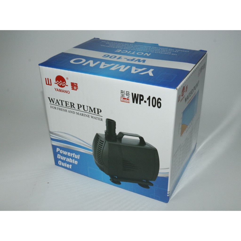 YAMANO WP 106 WP106 WP-106 Pompa Air Celup Pompa Kolam Aquarium