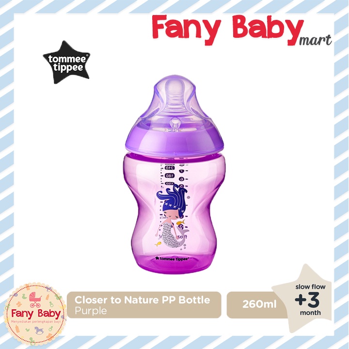 TOMMEE TIPPEE CLOSE TO NATURE PP TINTED BOTTLE 260ML