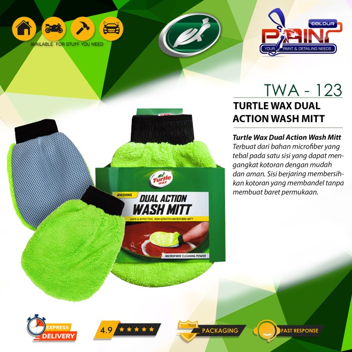 Turtle Wax Dual Action Wash Mitt TWA-123