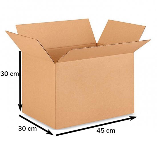

Kardus - Polos - 45 cm x 30 cm x 30 cm - SWR