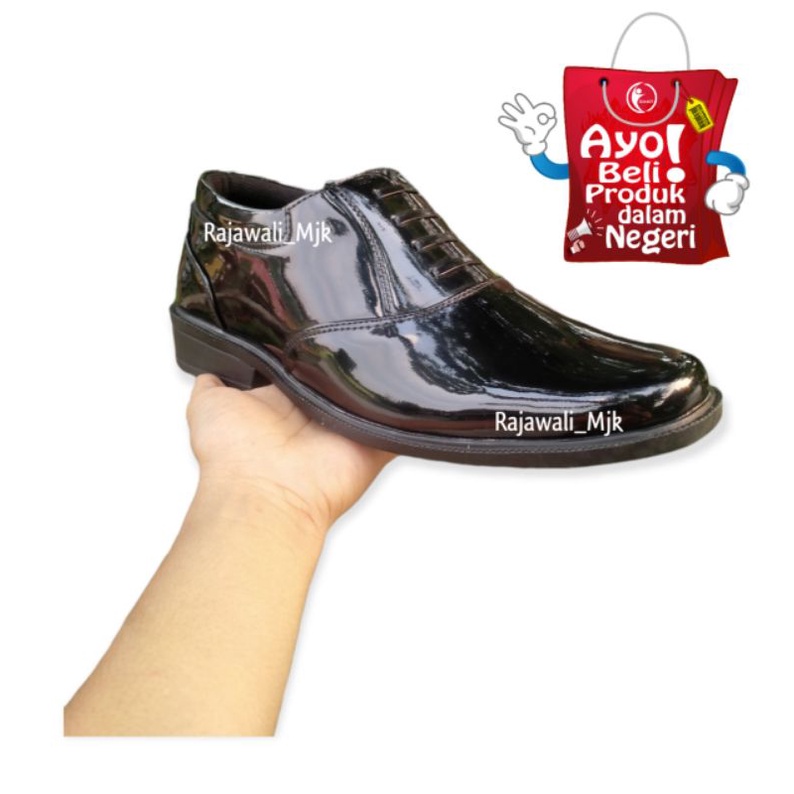 SEPATU PDH 02 Security/TNI/POLRI/Formal kulit kilap