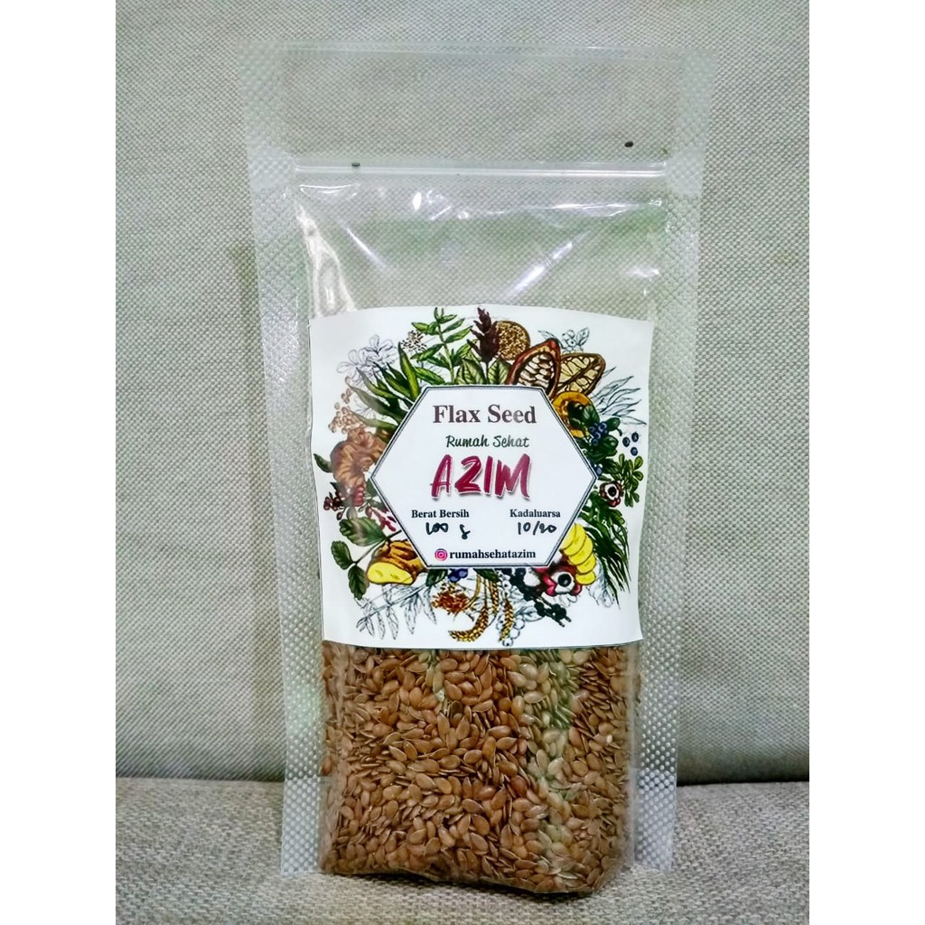 

Organic Brown Flaxseed 100 gr